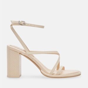 Dolce Vita Barly Heels Bone Leather Size 5.5 NWT